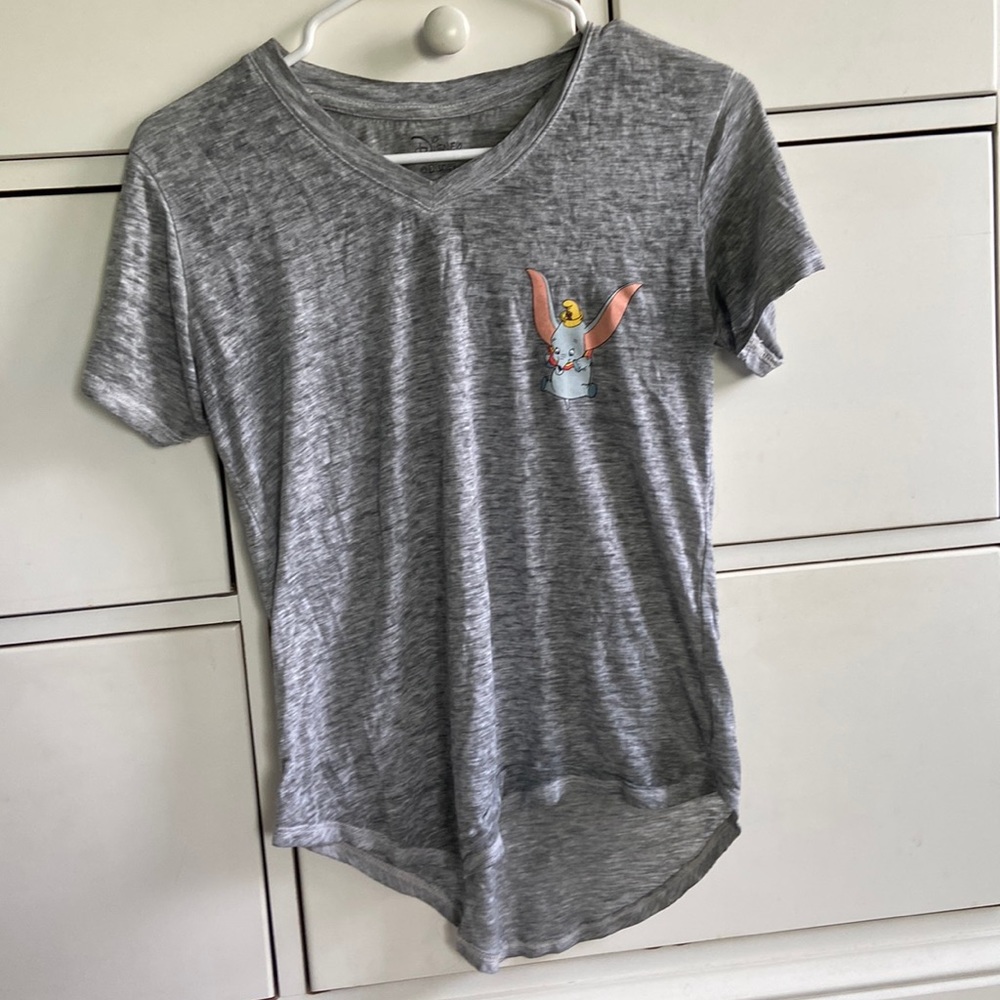 Dumbo Heather Gray Disney Top